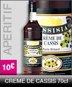 apéritif creme-cassis 70cl, à 9 euros