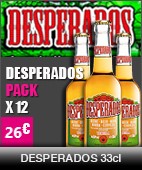 bière desperados 33cl, 12 à 24 euros